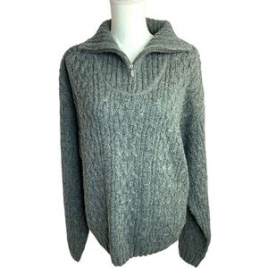 Fieldmaster Cable Knit 1/4 Zip Sweater